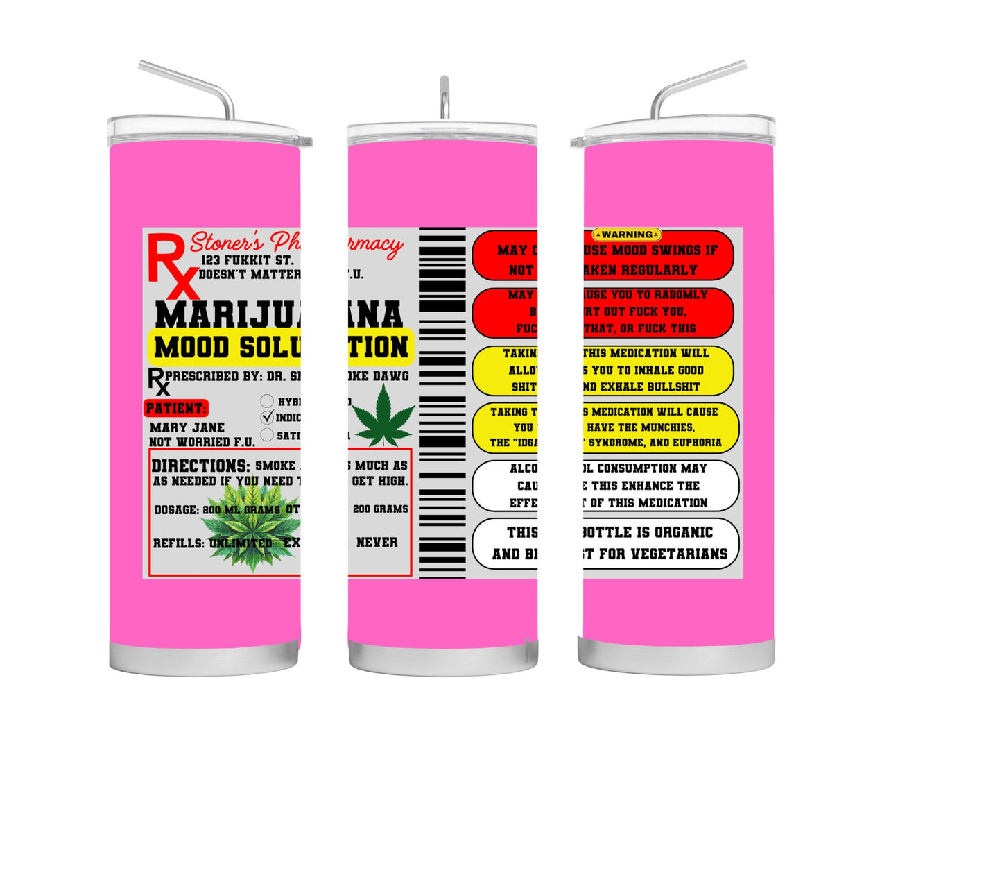 420 Stoner's Medicine Bottle 20oz Tumbler PNG BUNDLE (7)