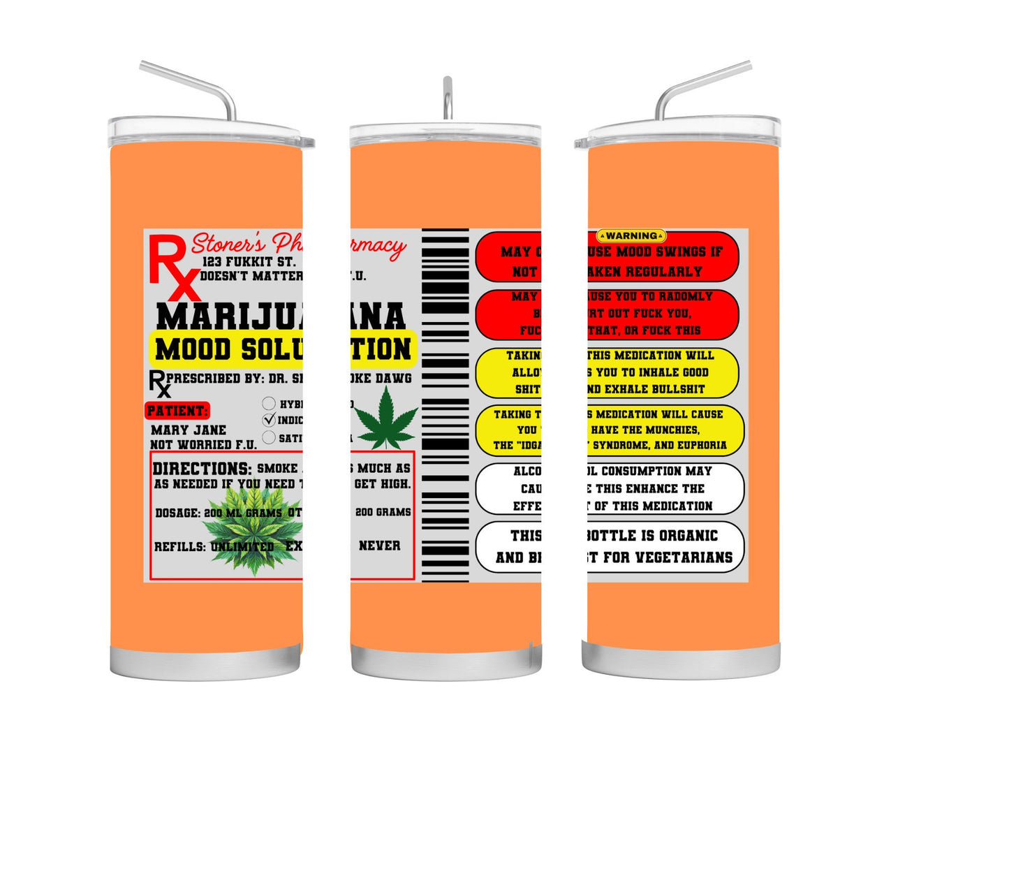 420 Stoner's Medicine Bottle 20oz Tumbler PNG BUNDLE (7)
