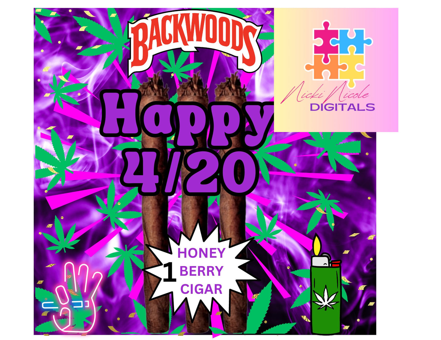 Backwood Bic Lighter Template