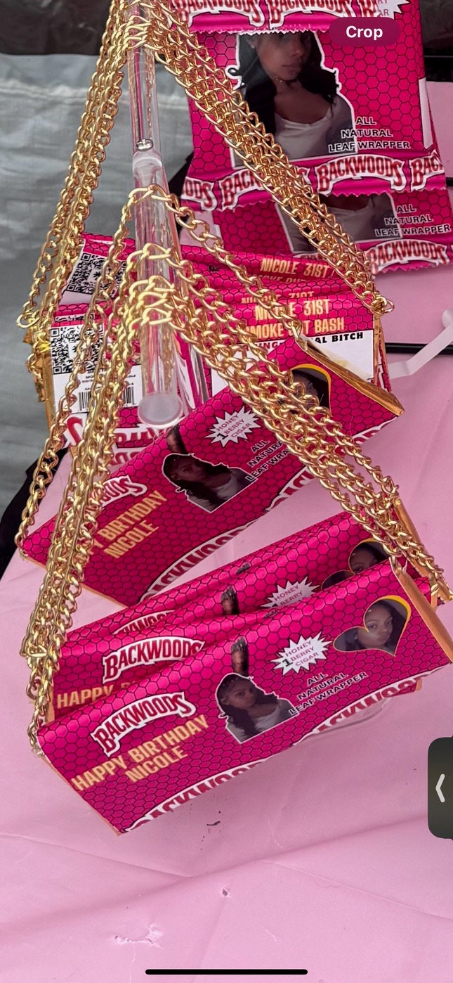 Backwood Barbie Hershey Purse Template Party Favors