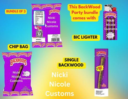 Backwood Party Favor Bundle Of 3(PURPLE)