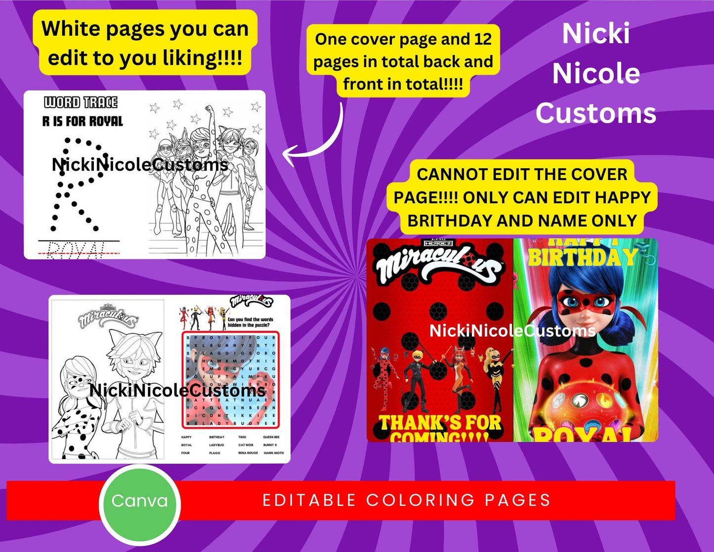 Party Favor Bundle Of 6